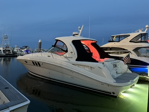ROME yacht profile at marina
